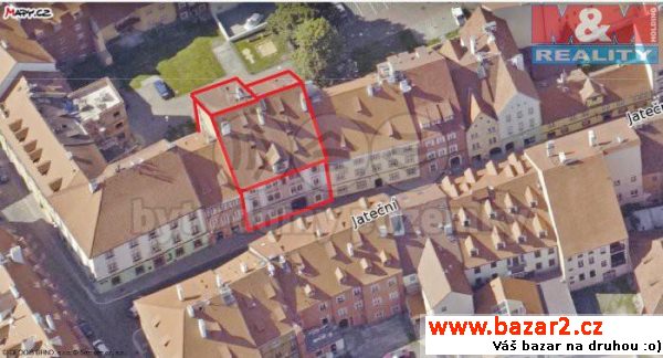 Prodej, nájemní dům, 1132 m2, Cheb, ul. Jateční