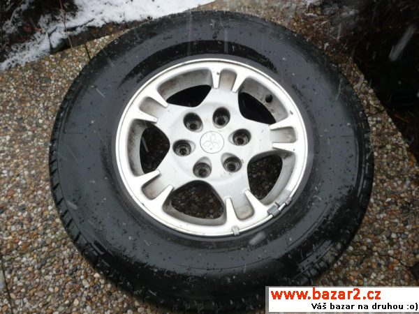 ALU disky Mitsubishi + letní pneu