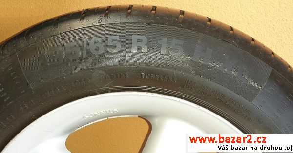 Letní ALU komplet 15' 5x112, Škoda