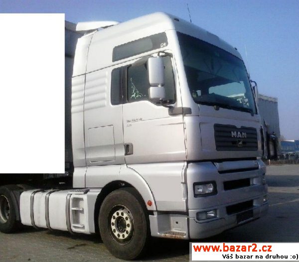 MAN Eur4 tahač - GO motoru, tahač