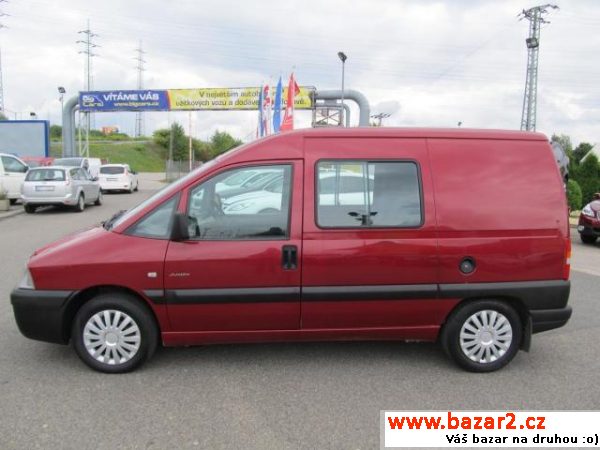 Citroën Jumpy, 2.0HDI 6míst klima ČR 1.maj