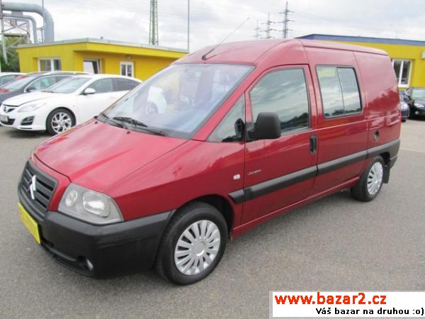 Citroën Jumpy, 2.0HDI 6míst klima ČR 1.maj