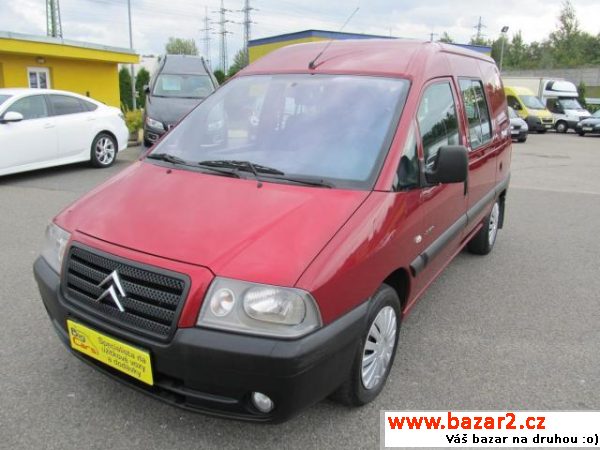Citroën Jumpy, 2.0HDI 6míst klima ČR 1.maj