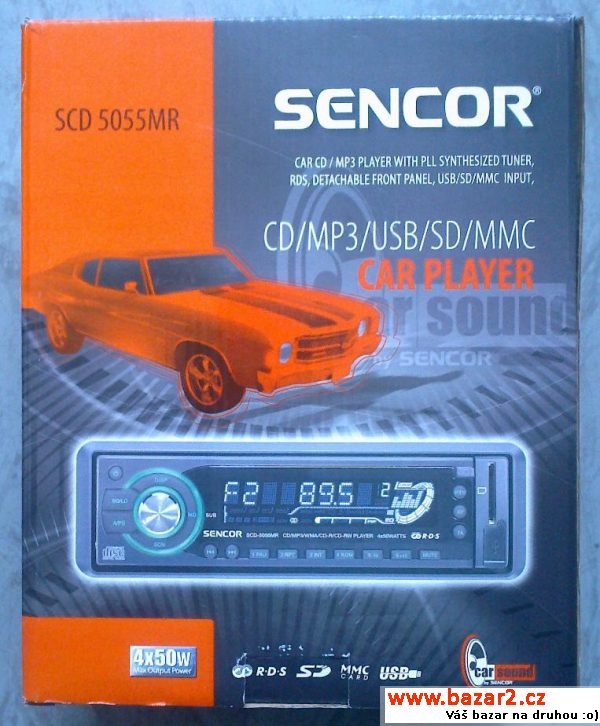 Autorádio s CD/MP3 a USB SCD 5055MR