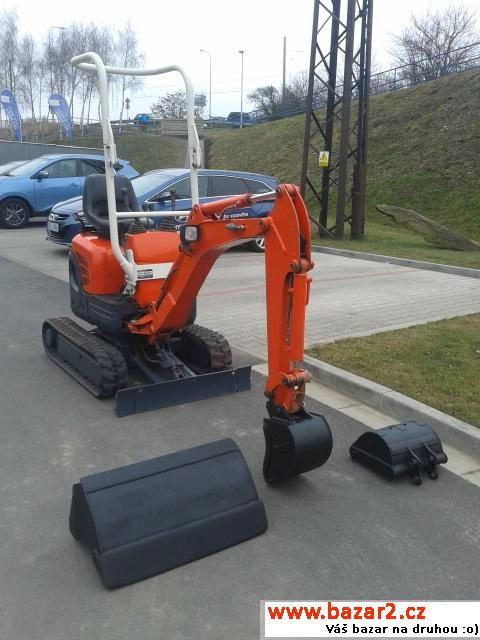 Prodám minibagr Kubota U10-3