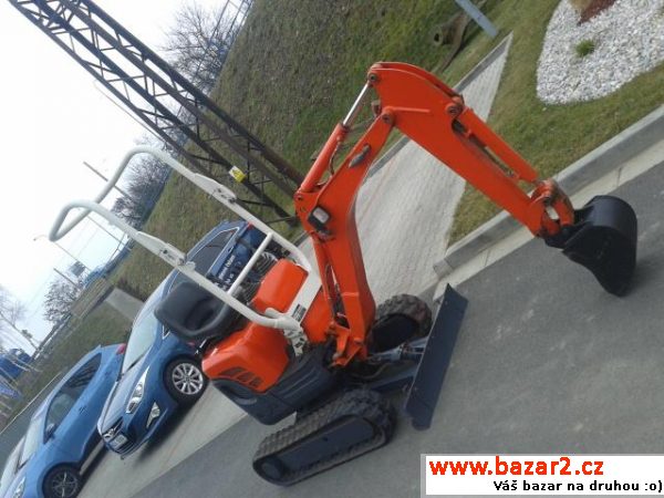 Prodám minibagr Kubota U10-3