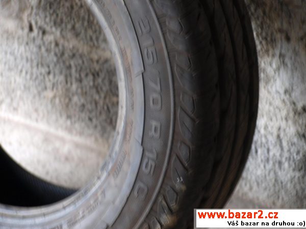 215/70/15C Uniroyal 4x letní