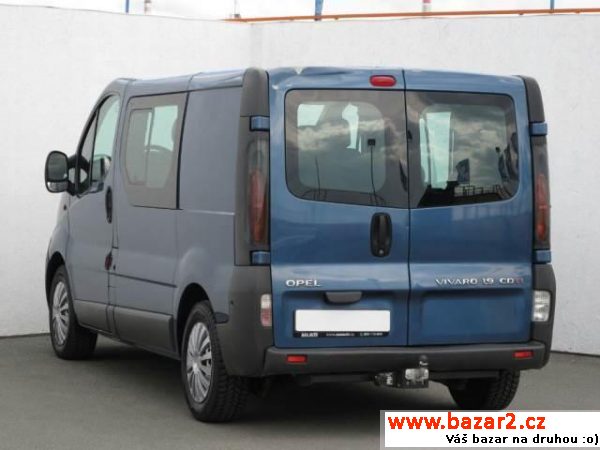 Opel Vivaro, 1.9 DTI STK, 6.míst.