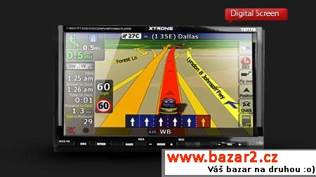 XTRONS 717g – 2DIN autorádio s GPS