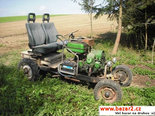 Traktor domácí vyroby