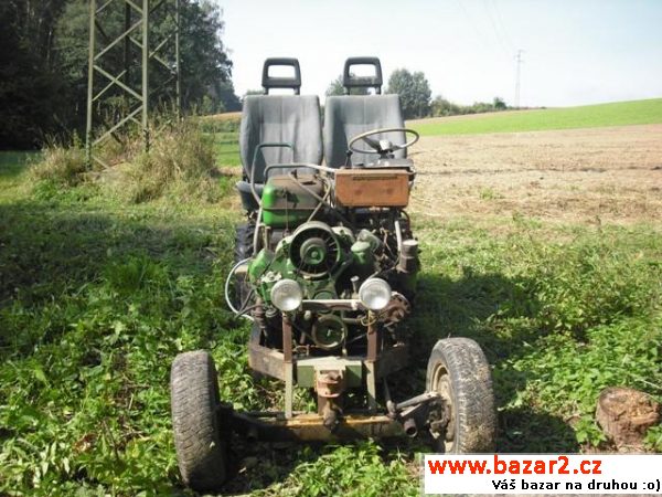 Traktor domácí vyroby