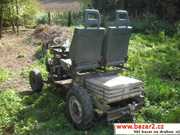 Traktor domácí vyroby