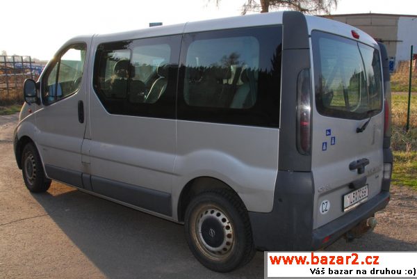 Opel Vivaro 9 míst, po GO motoru