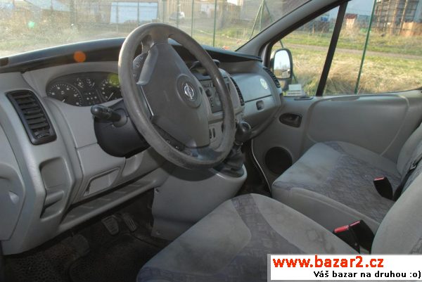 Opel Vivaro 9 míst, po GO motoru