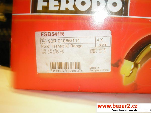 Ford Tranzit - pakny nové 1.200 Kč