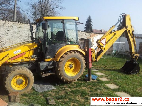 Traktorbagr FERMEC TEREX 860