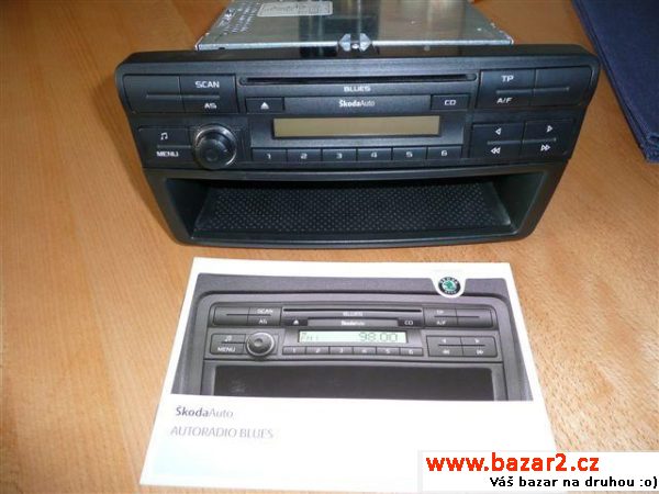 Prodám orig autorádio Blues Škoda