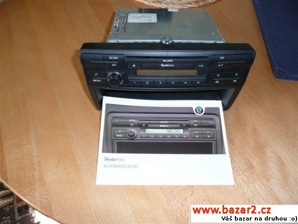 Prodám orig autorádio Blues Škoda