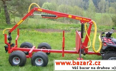 Vyvážecí vlek Kranman T1600