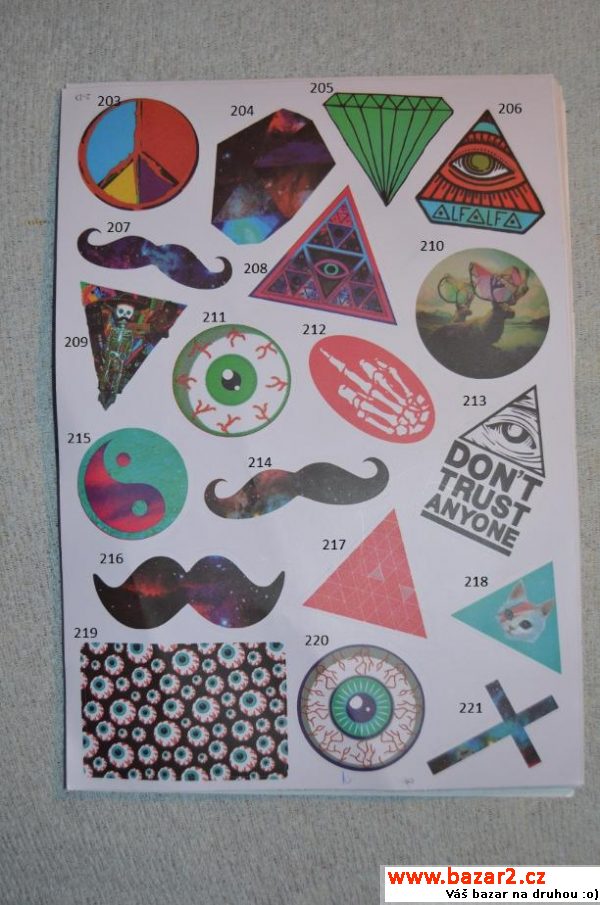 Nabízím samolepky stickerbomb