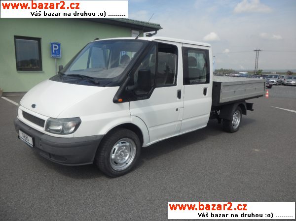 Ford Transit 300M 2,4 TCi valník 6míst