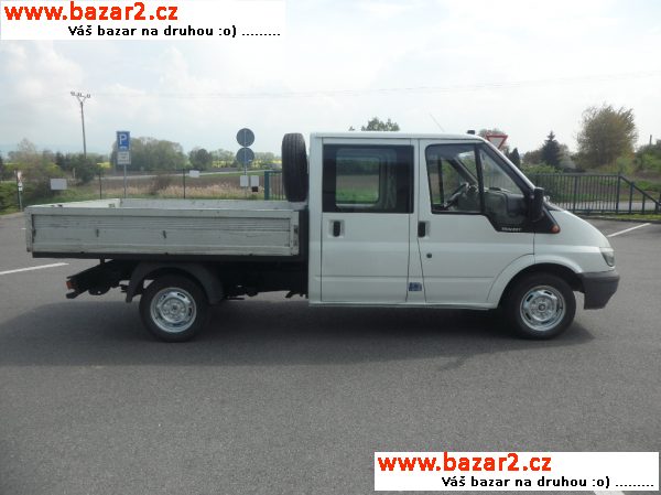 Ford Transit 300M 2,4 TCi valník 6míst