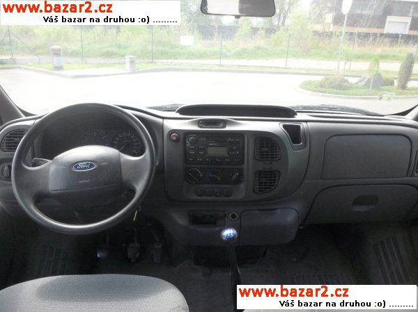 Ford Transit 300M 2,4 TCi valník 6míst