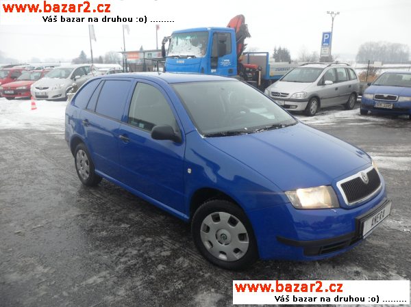 Škoda Fabia Praktik 1,2 12V ČR, 1.Majitel