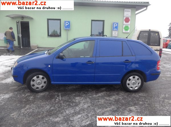 Škoda Fabia Praktik 1,2 12V ČR, 1.Majitel
