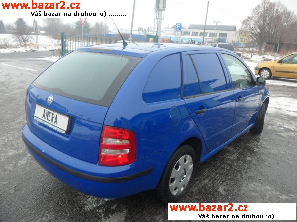 Škoda Fabia Praktik 1,2 12V ČR, 1.Majitel