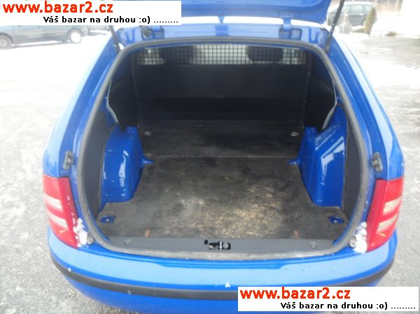 Škoda Fabia Praktik 1,2 12V ČR, 1.Majitel