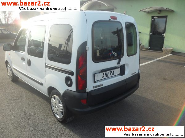 Renault Kangoo 1,4 i ČR, 1.Majitel
