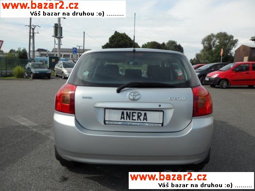 Toyota Corolla 1,6 VVT-i automat ČR