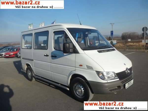 Mercedes-Benz Sprinter 208 CDi 9ti místné, NOVÁ STK