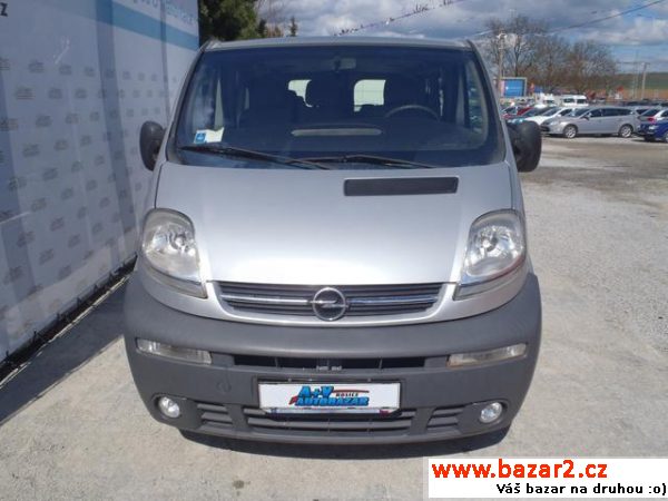 Opel Vivaro, 1.9 CDTi, KLIMA, 6 MÍST