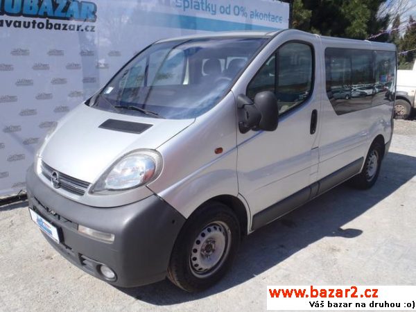 Opel Vivaro, 1.9 CDTi, KLIMA, 6 MÍST