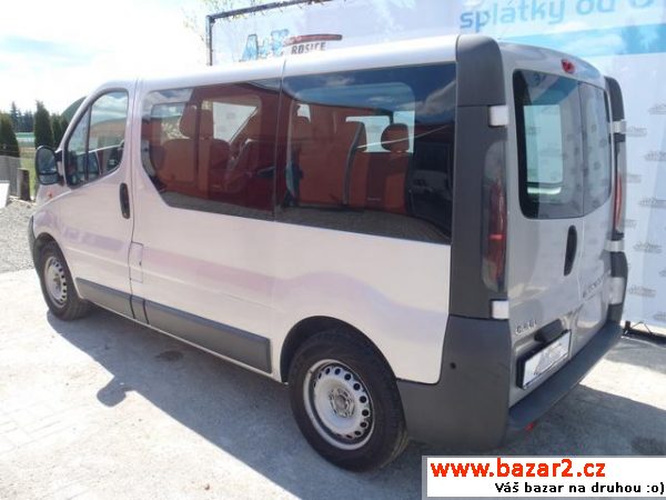 Opel Vivaro, 1.9 CDTi, KLIMA, 6 MÍST