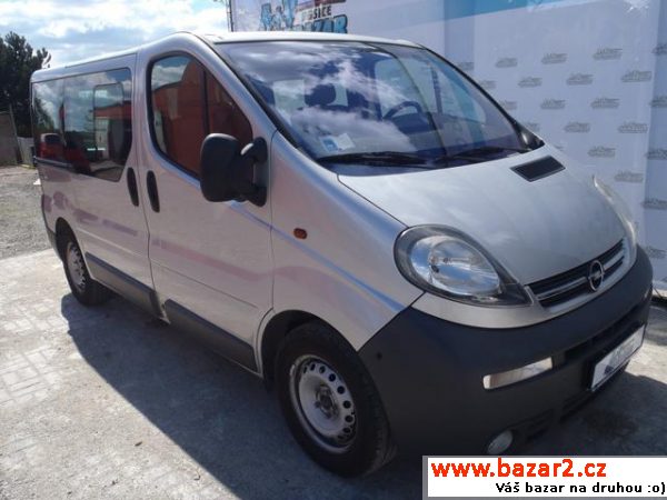 Opel Vivaro, 1.9 CDTi, KLIMA, 6 MÍST
