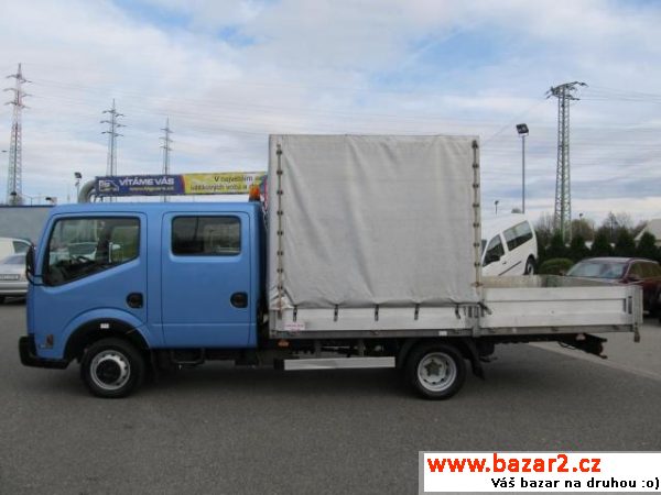 Nissan Cabstar, 35D.13 valník 6míst double cab