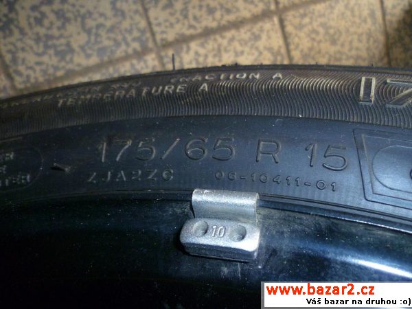 Plech.kola Honda + pneu Michelin