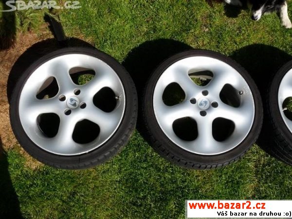 7,5x17 4x100 ET35 +2 sady 205/40R17