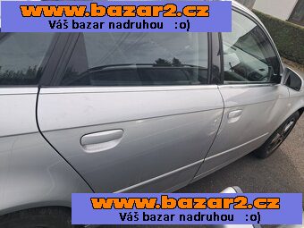 Audi A4 B7 dveře vozu stříbrné bez poškození -2, inzerce-cz.cz Audi A4 B7 dveře vozu stříbrné bez poškození