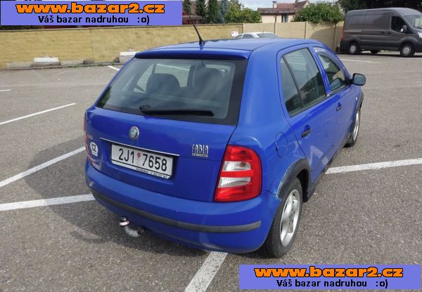 Škoda Fabia 1.4i r.v.2000 (50 kw) 2.Maj.eko 3000 kč-4, inzerce-cz.cz Škoda Fabia 1.4i r.v.2000 (50 kw) 2.Maj.eko 3000 kč