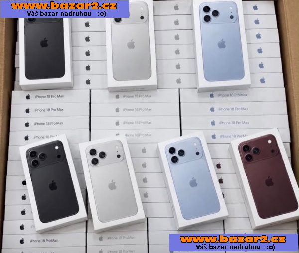 Apple iPhone 18 Pro Max, 18 Pro, iPhone Duo, iPhone 17 pro max, 17 pro, iPhone A-5, inzerce-cz.cz Apple iPhone 18 Pro Max, 18 Pro, iPhone Duo, iPhone 17 pro max, 17 pro, iPhone A
