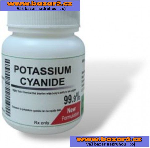 Kyanid draselný, Nembutal, pentobarbital-2, inzerce-cz.cz Kyanid draselný, Nembutal, pentobarbital