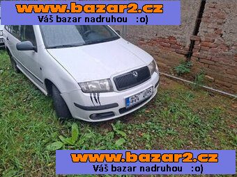 Škoda Fabie I 1,4 TDI 55kw rok 2004 dily z vozu -