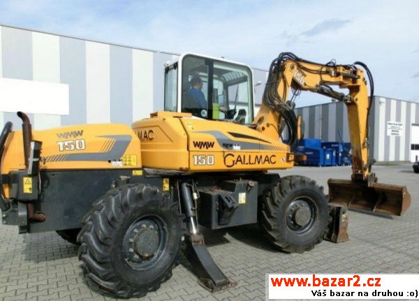 Gallmac 150  WMW 14t  , r.v. 2010, barva žlutá,