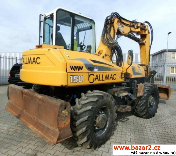 Gallmac 150  WMW 14t  , r.v. 2010, barva žlutá,