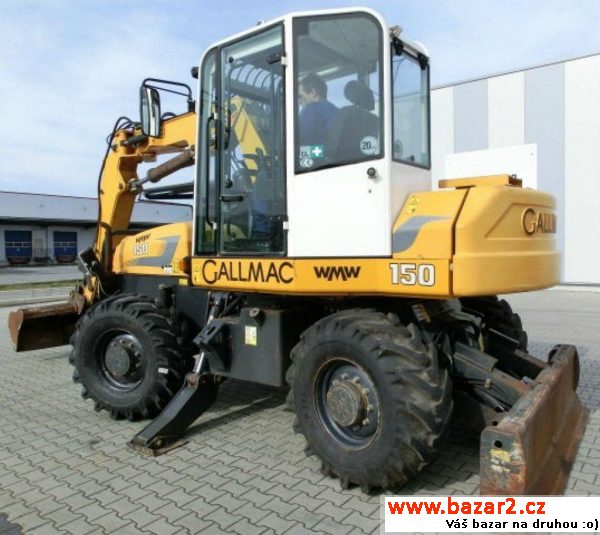 Gallmac 150  WMW 14t  , r.v. 2010, barva žlutá,