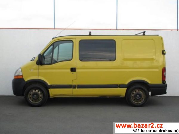 Renault Master, 1.9 dCi 80 DPH, 6. míst.